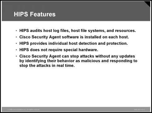 This topic describes how HIPS and network IPS monitoring work
